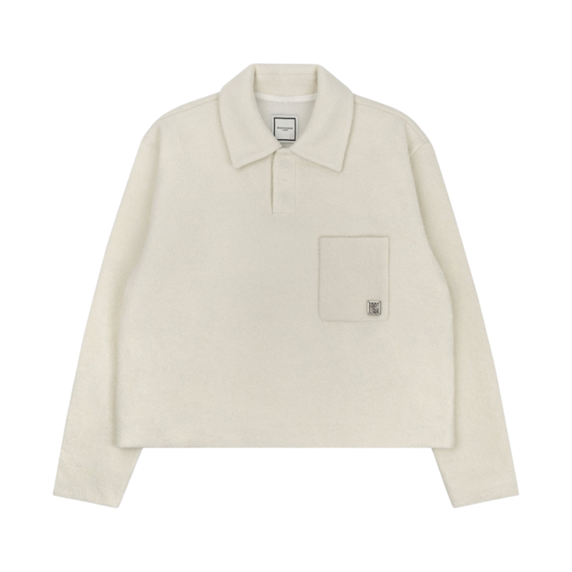 우영미 롱슬리브 폴로 티셔츠 아이보리 - 23FW | Wooyoungmi | KREAM