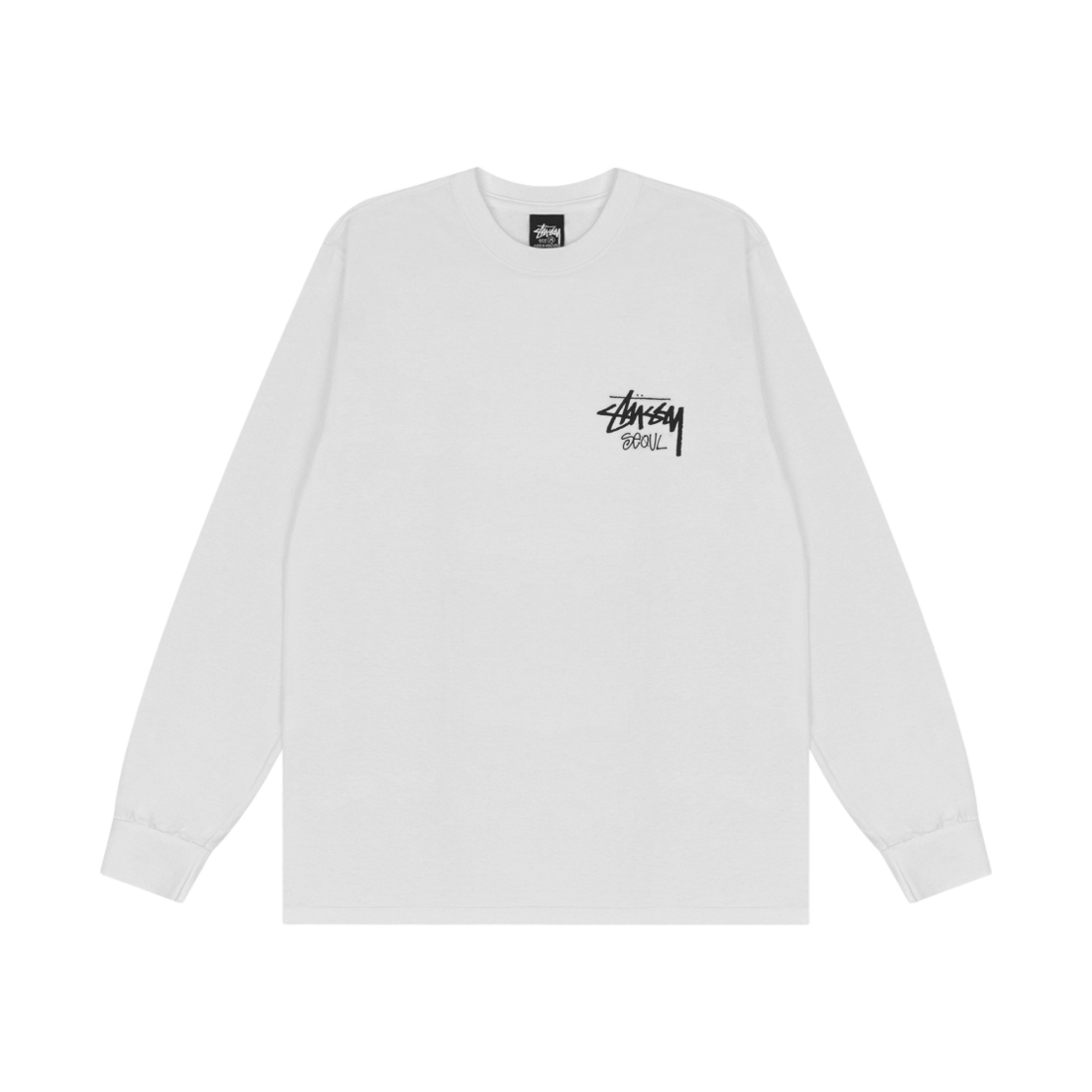 ★人気★【Stussy】★Stock Seoul TEE★White★ 스투시 스탁 서울 롱슬리브 티셔츠 화이트 2023 | Stussy | KREAM