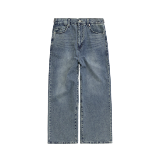 PL5ODN0503HC Polyteru Gosima Denim Pants Washed Blue
