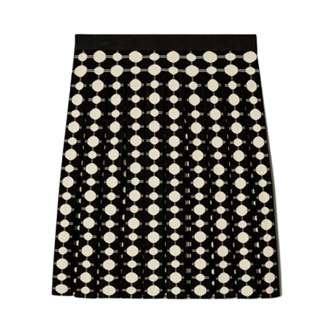 152210-042 (W) Tory Burch Mini Skirt Black