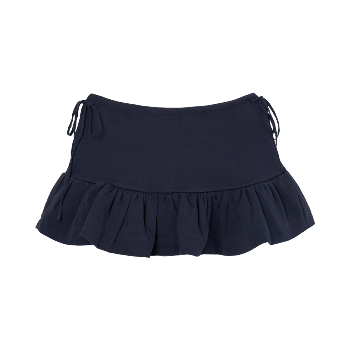 GY43SK001NV Gyeong Mini Puff Skirt Navy