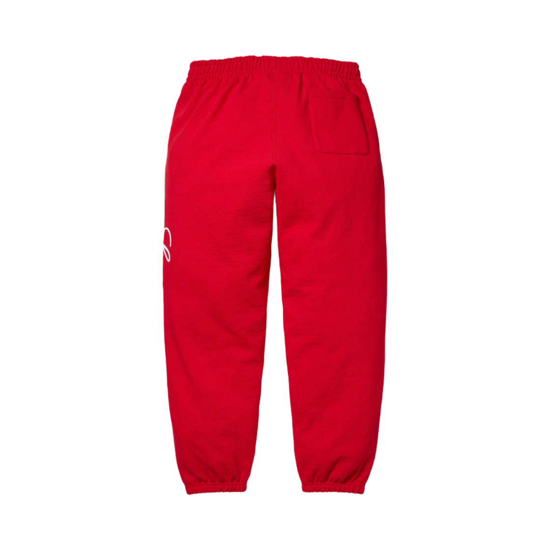 슈프림 레이즈드 스크립트 스웨트팬츠 레드 - 23FW(Supreme Raised Script Sweatpants Red - 23FW) - 2