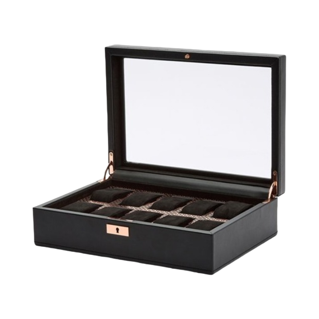 488116 Wolf 1834 Axis 10 piece Watch Box Copper