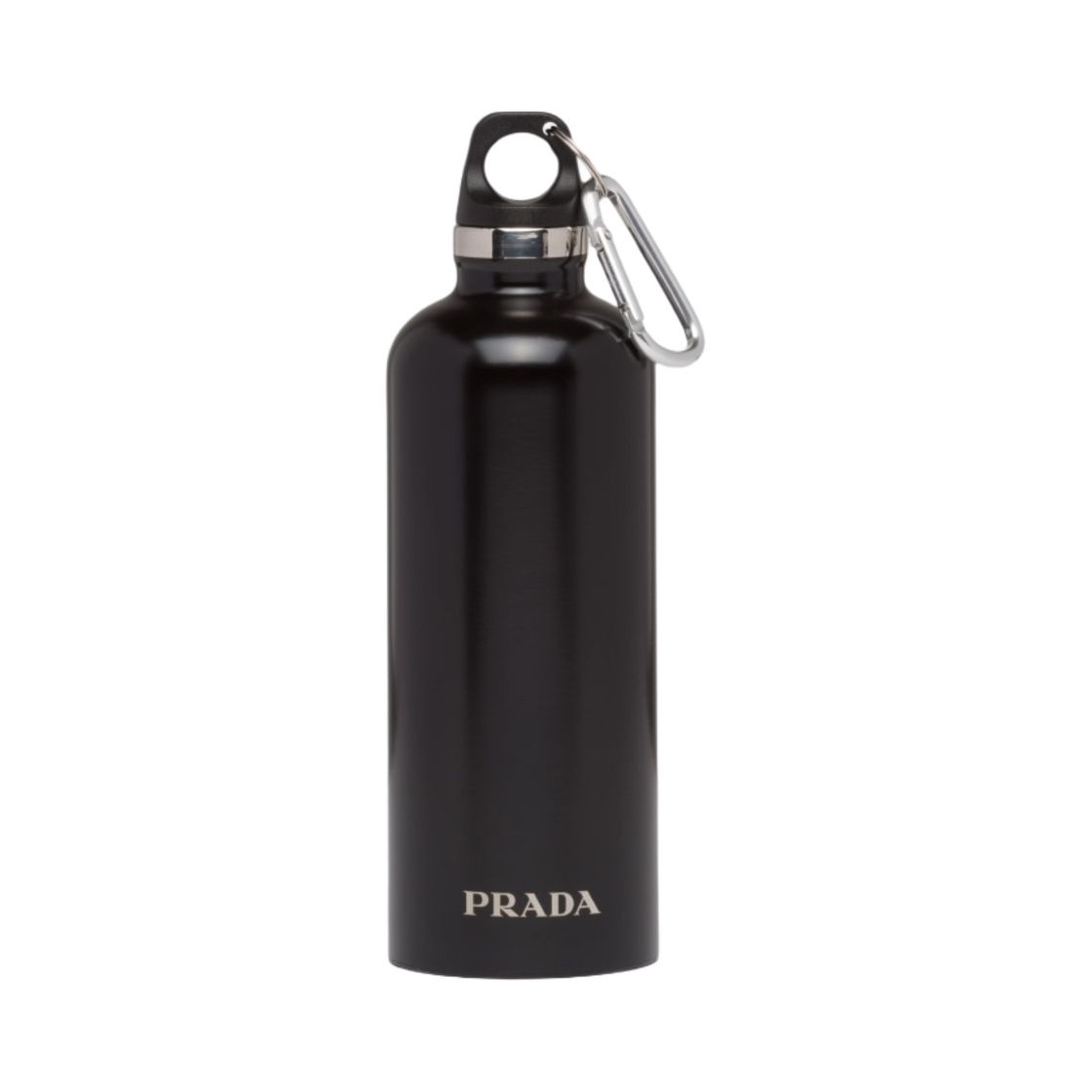 2UH010-2DRN-F0002 Prada Stainless Steel Insulated Water Bottle 500ml Black