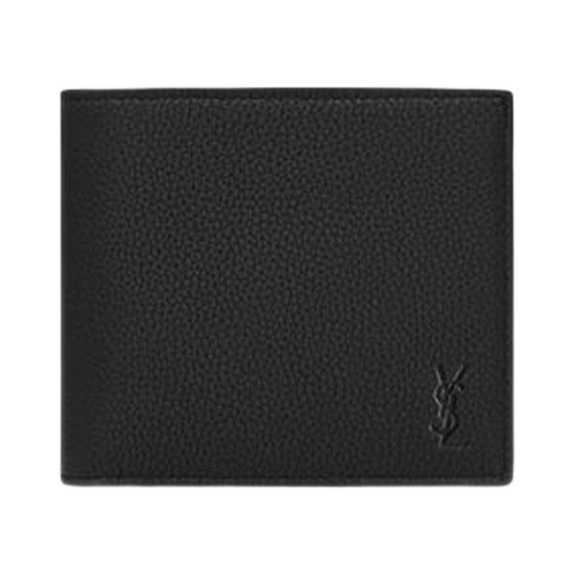 생로랑 카산드라 쉐도우 생로랑 이스트 웨스트 월렛 코인 퍼스 그레인 레더 블랙(Saint Laurent Cassandre Shadow Saint Laurent East/West Wallet With Coin Purse in Grained Leather Black) - 1