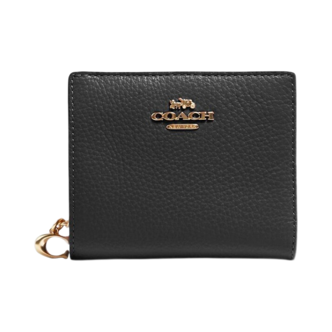 C2862-IMBLK Coach Snap Wallet Black