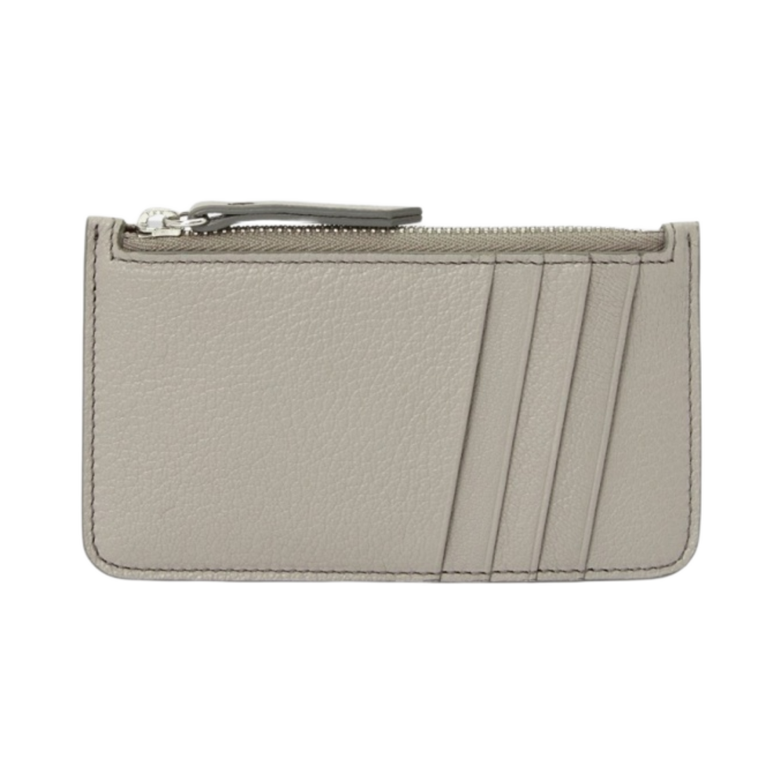 메종 마르지엘라 포 스티치 지퍼 카드 홀더 그레이(Maison Margiela Four Stitches Zipped Card Holder Grey) - 2
