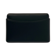 Lemaire Molded Card Holder Molded Calf Leather Black