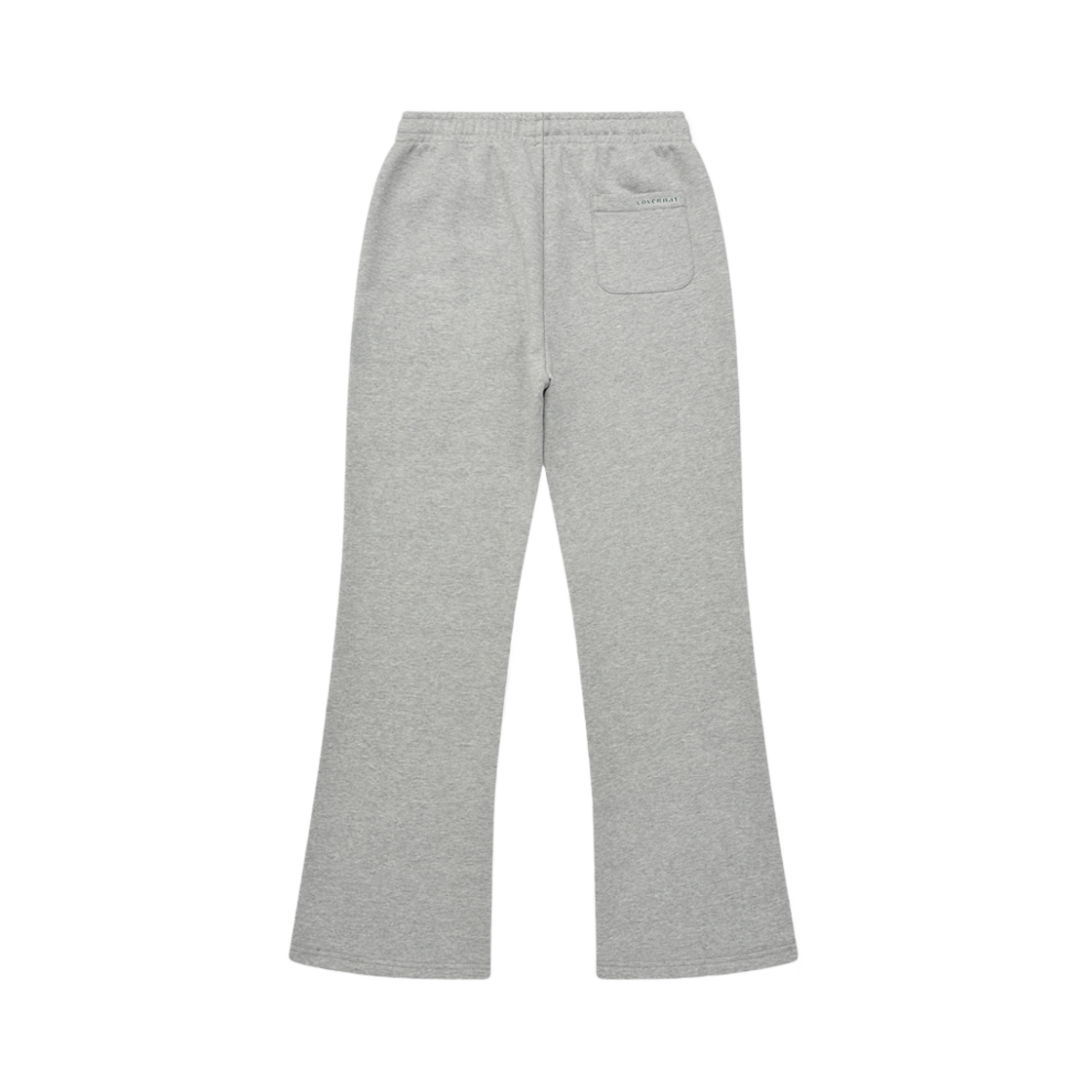 (W) 커버낫 세미 부츠컷 스웻 팬츠 멜란지 그레이((W) Covernat Semi Bootscut Sweat Pants Melange Grey) - 2