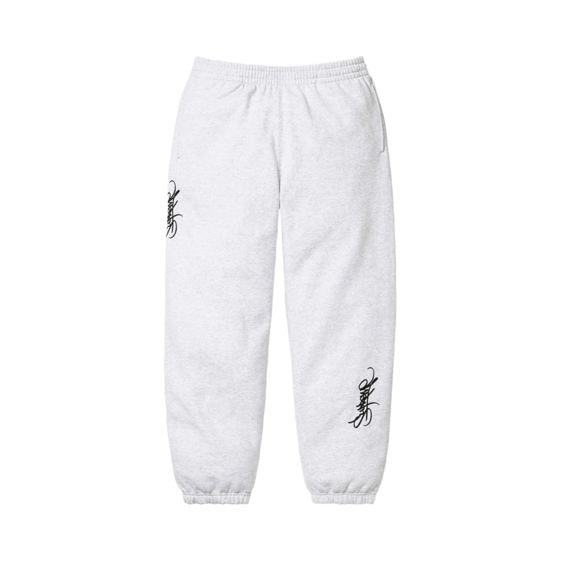 - Supreme Tag Sweatpant Ash Grey - 24SS