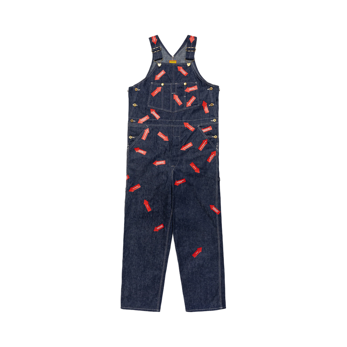 휴먼 메이드 엠벨리시드 데님 오버올 인디고(Human Made Embellished Denim Overall Indigo)