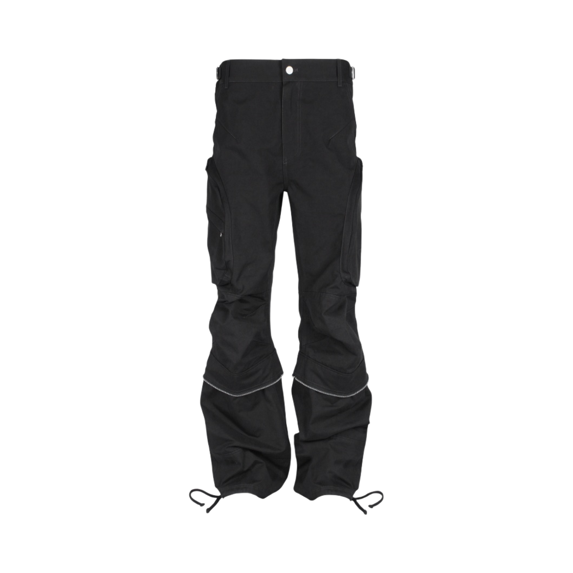 - Farfromwhat Far Round Cargo Pants Black