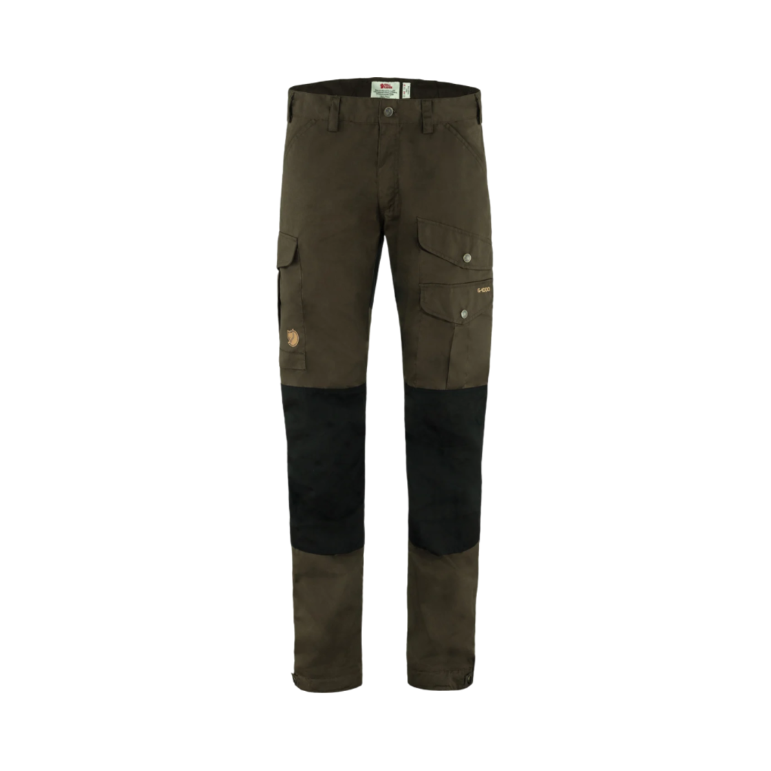 87177-633-550 Fjallraven Vidda Pro Trousers Dark Olive Black