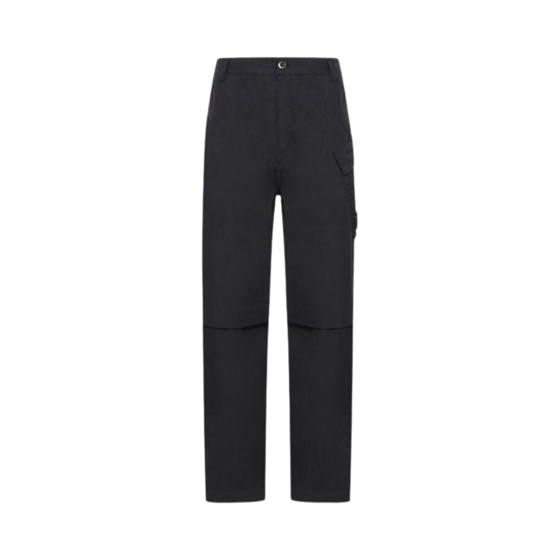 C.P. 컴퍼니 플랫 나일론 레귤러 유틸리티 팬츠 블랙 - 24SS
