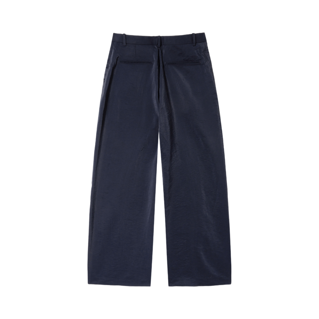 해칭룸 레귤러 트라우저 비스코스 다크 네이비(Hatchingroom Regular Trousers Viscose Dark Navy) - 2