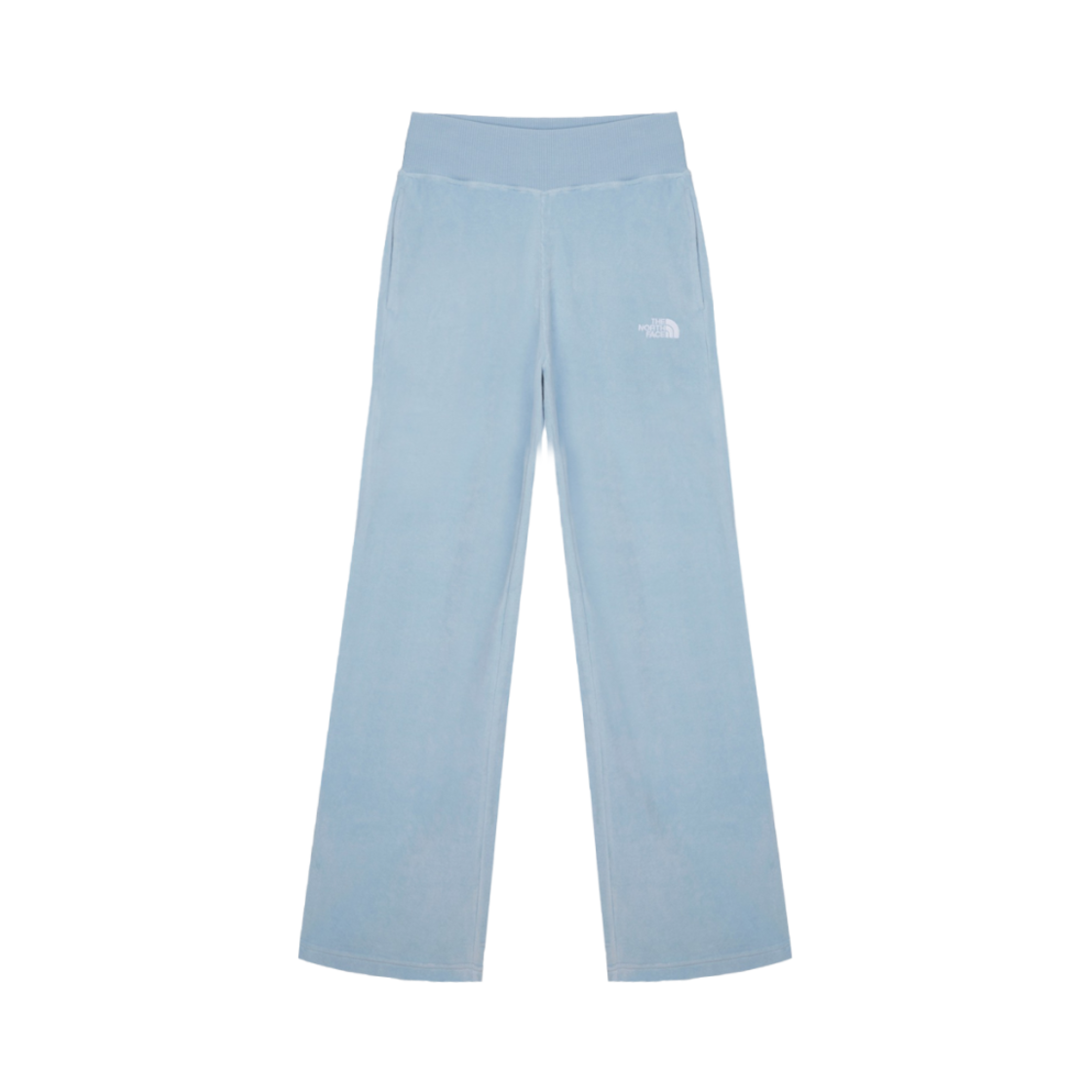 NP6KQ80K (W) The North Face Velour Pants Powder Blue
