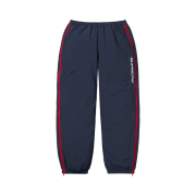 Supreme Contrast Zip Warm Up Pant Navy - 25SS