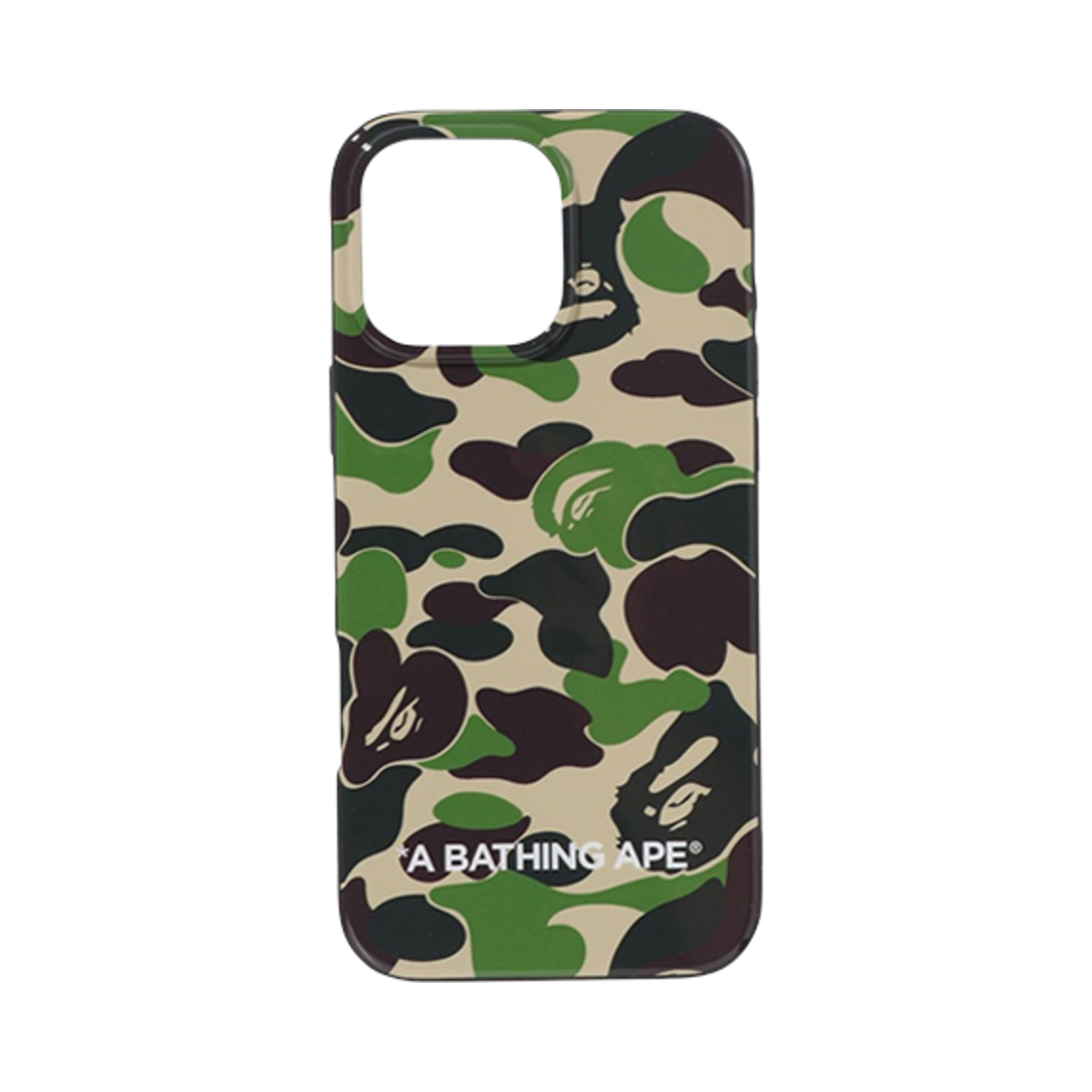 베이프 ABC 카모 아이폰 16 프로 맥스 케이스 그린(BAPE ABC Camo iPhone 16 Pro Max Case Green)