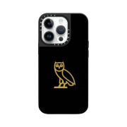 Casetify x OVO Classic Owl MagSafe Mirror iPhone Case Black