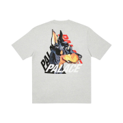 Palace P-3-K-9 T-Shirt Grey Marl - 22SS