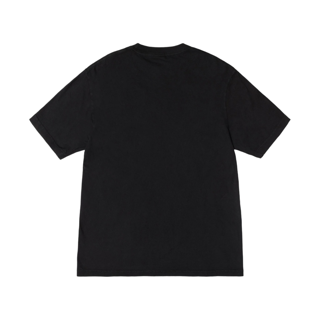 스투시 빅 베이직 피그먼트 다이드 티셔츠 블랙 옐로우(Stussy Big Basic Pigment Dyed T-Shirt Black Yellow) - 2