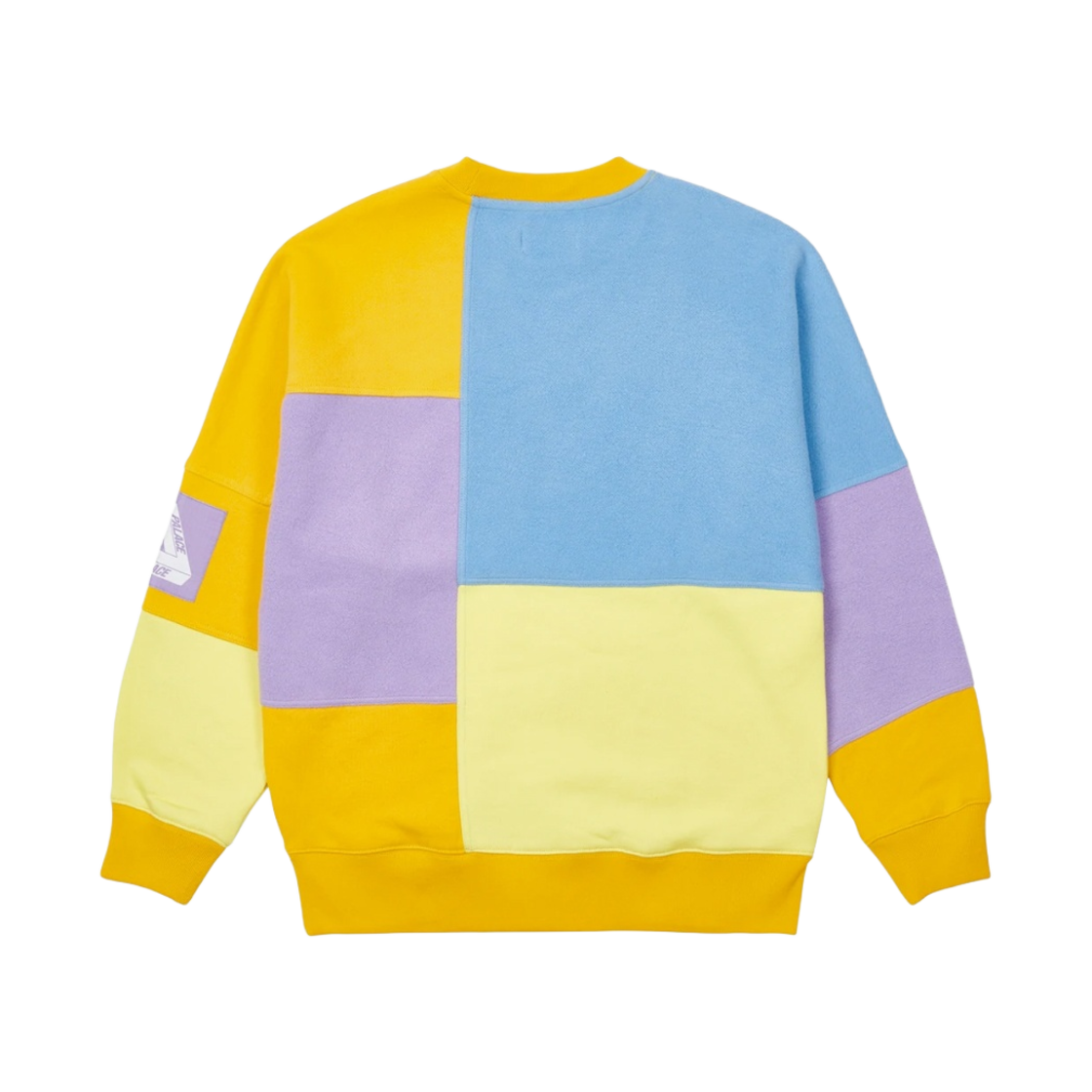 팔라스 컬러 블록 크루넥 블루 오렌지 라일락 - 22SS(Palace Colour Block Crew Blue Orange Lilac - 22SS) - 2