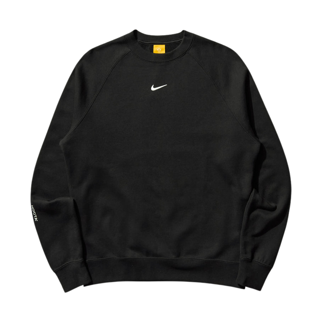 FN8160-010 Nike Nocta Fleece CS Crew Sweatshirt Black White - US/EU