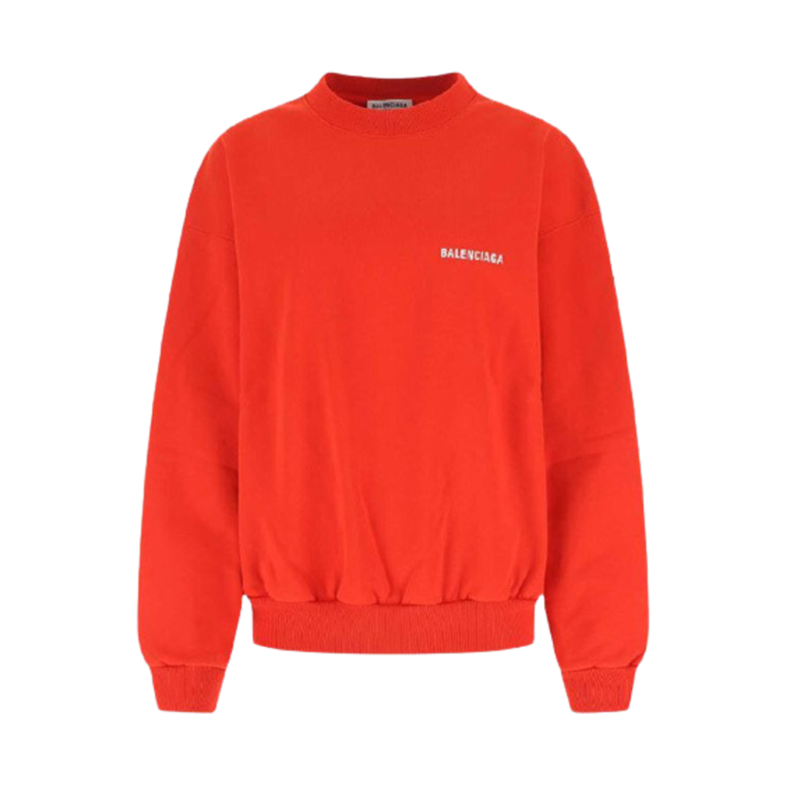 697869TMVF50316 Balenciaga Regular Fit Sweatshirt Red