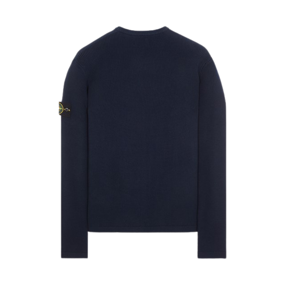 스톤 아일랜드 514D8 소프트 오가닉 코튼 크루넥 니트 블루 - 24SS(Stone Island 514D8 Soft Organic Cotton Crewneck Knit Blue - 24SS) - 2