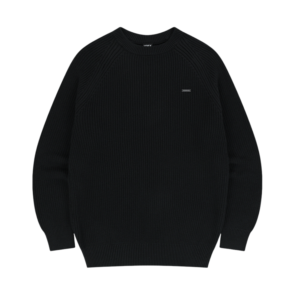 에이치덱스 클래식 머슬핏 니트 블랙