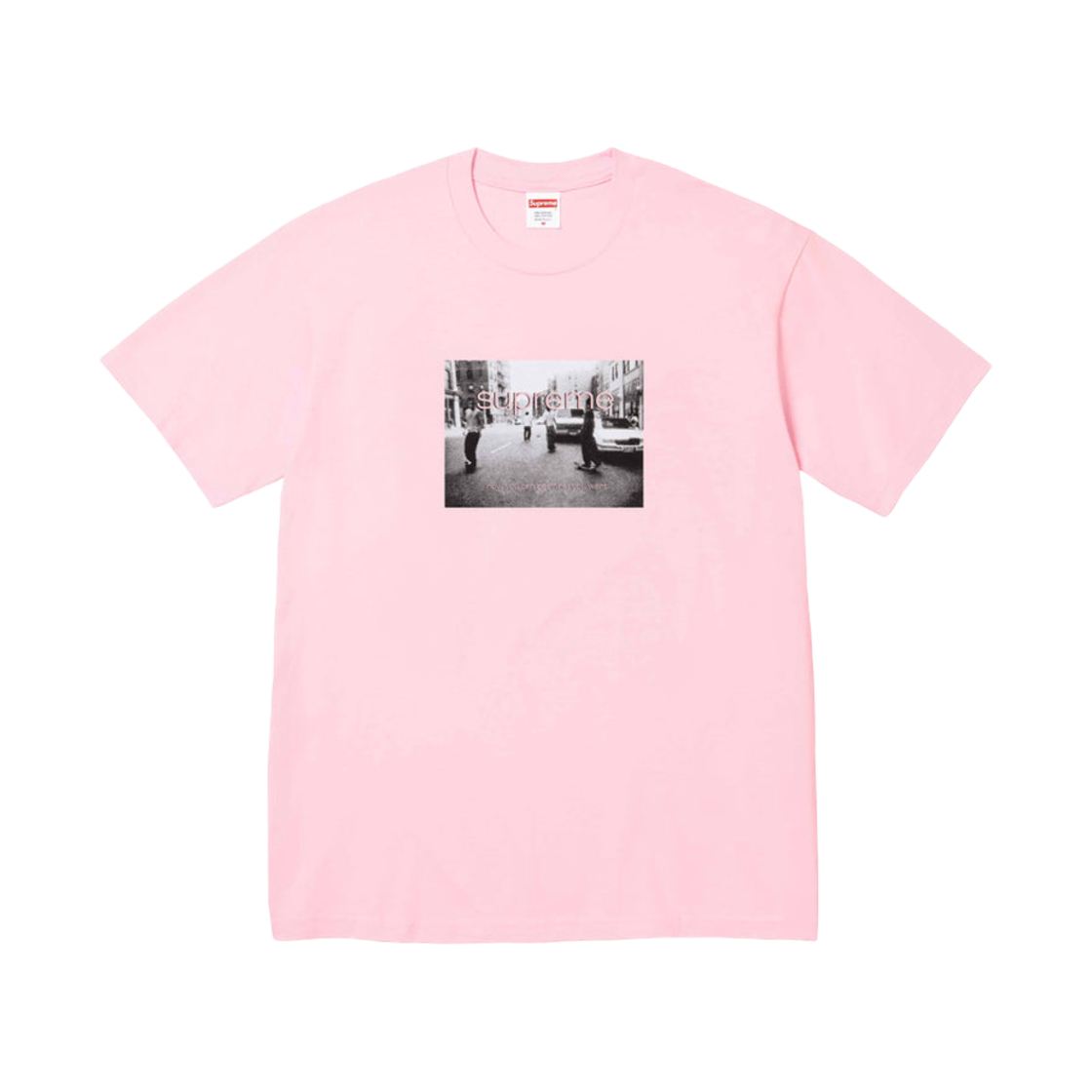 - Supreme Crew 96 T-Shirt Light Pink - 24SS
