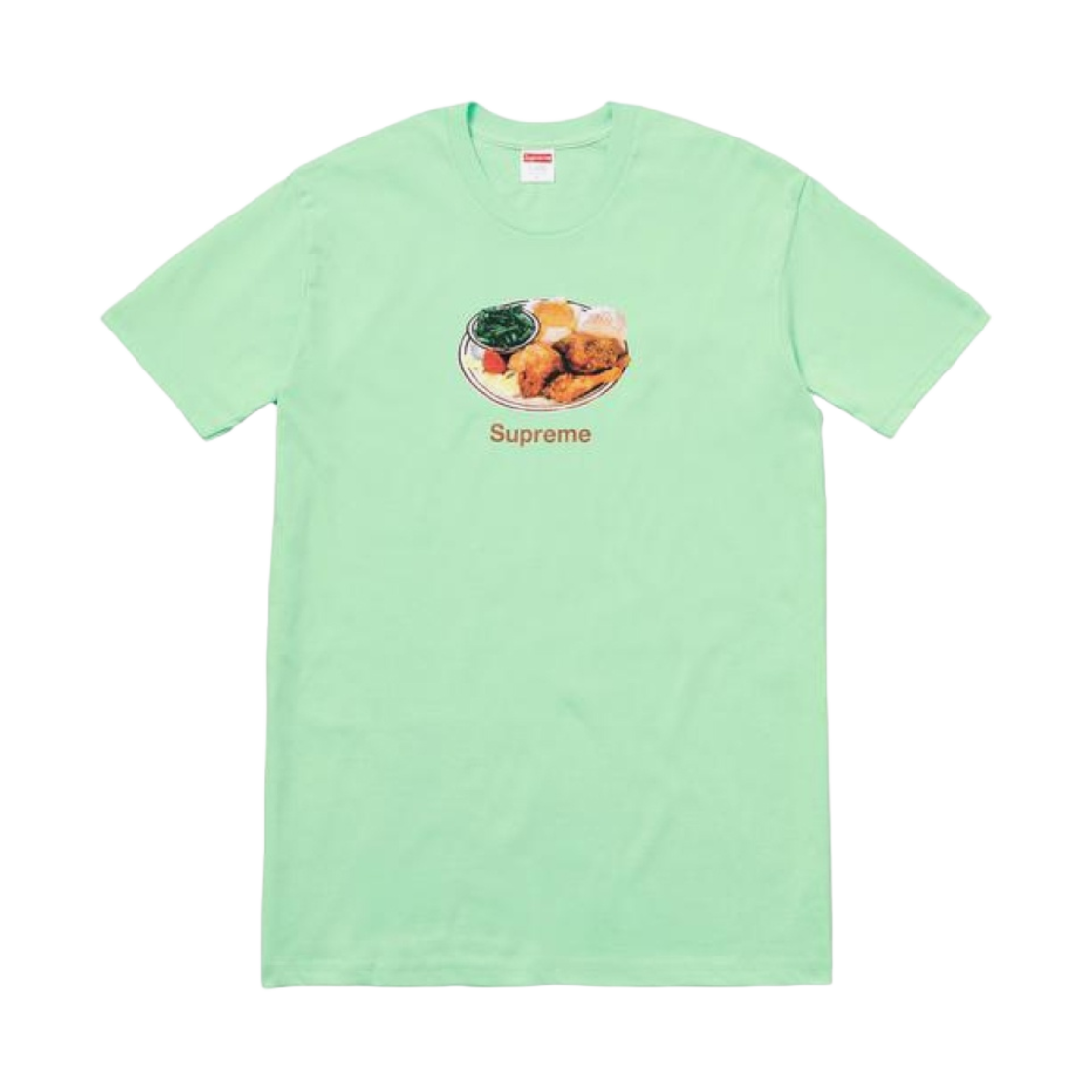 슈프림 치킨 디너 티셔츠 민트 - 18SS(Supreme Chicken Dinner T-Shirt Mint - 18SS) - 1