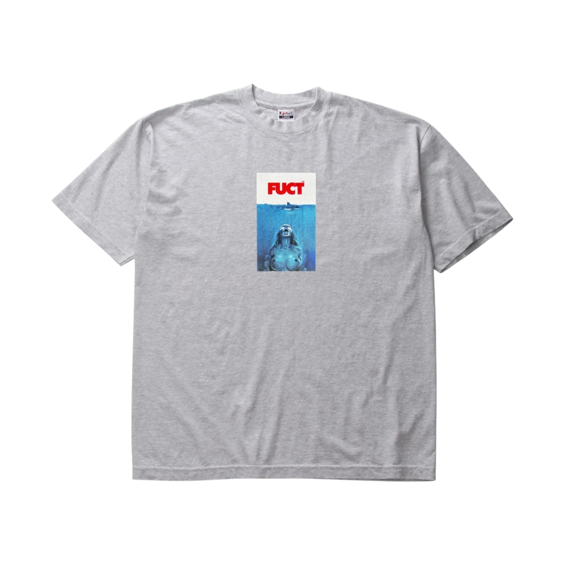 퍽트 죠스 티셔츠 그레이 - 24SS(Fuct Jawz T-Shirt Grey - 24SS)