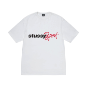 Stussy Sport Script T-Shirt White