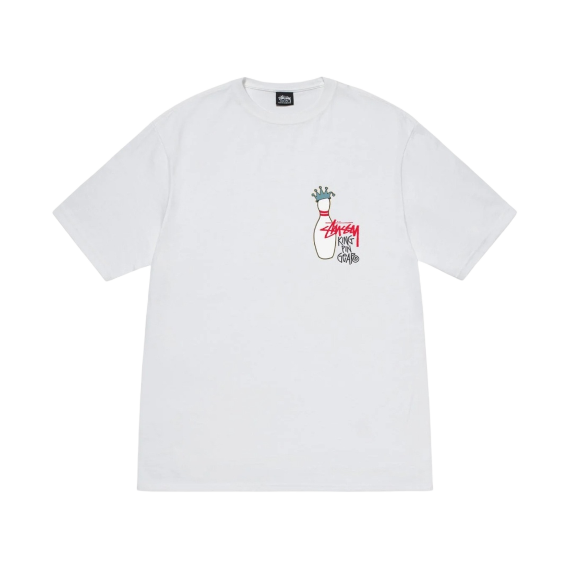 스투시 킹핀 티셔츠 화이트(Stussy Kingpin T-Shirt White) - 2