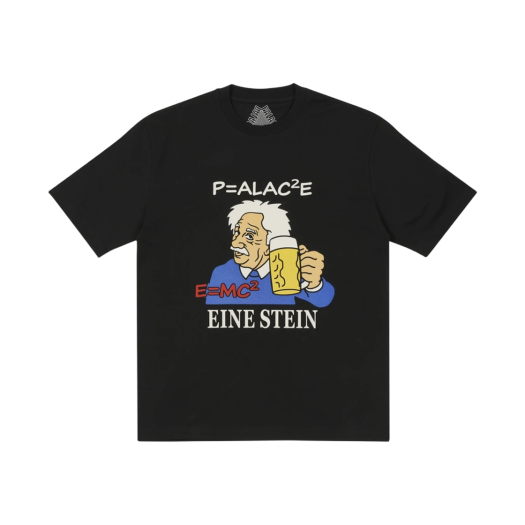 Palace Eine Stein T-Shirt Black - 21FW