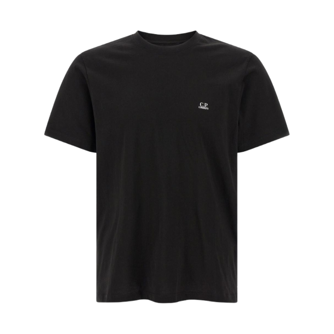 C.P. 컴퍼니 숏슬리브 티셔츠 블랙 - 25SS(C.P. Company Short Sleeve T-Shirt Black - 25SS)