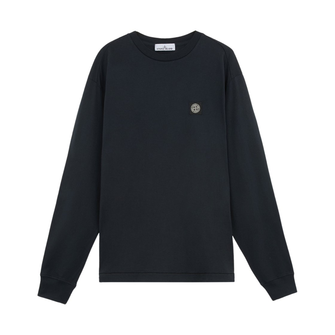 811522713-A0020 Stone Island 22713 60/2 Cotton Jersey Slim Fit L/S T-Shirt Navy Blue - 24FW