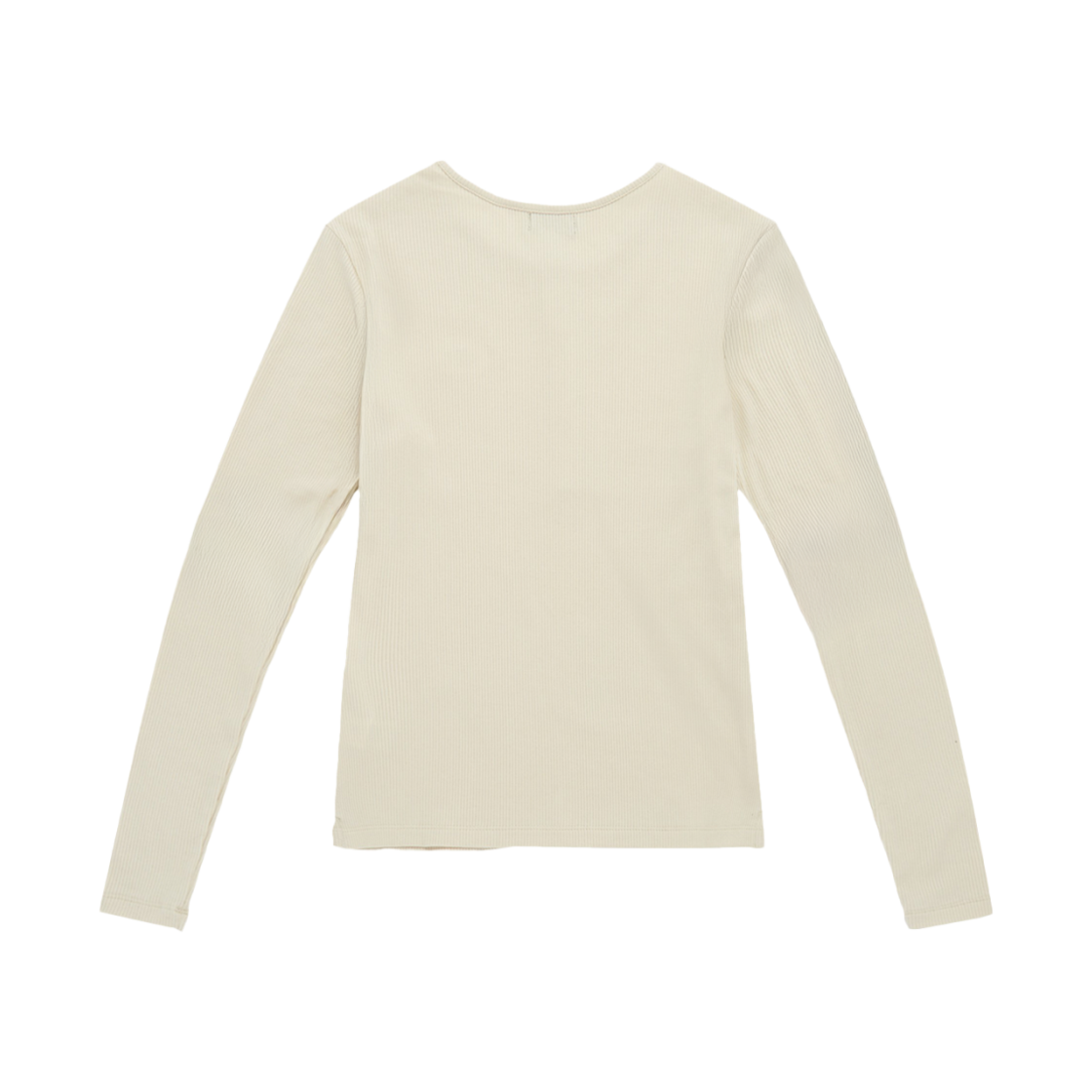 (W) 노스페이스 베르디 롱슬리브 라운드넥 티셔츠 라이트 베이지((W) The North Face Verdi L/S Roundneck T-Shirt Light Beige) - 2