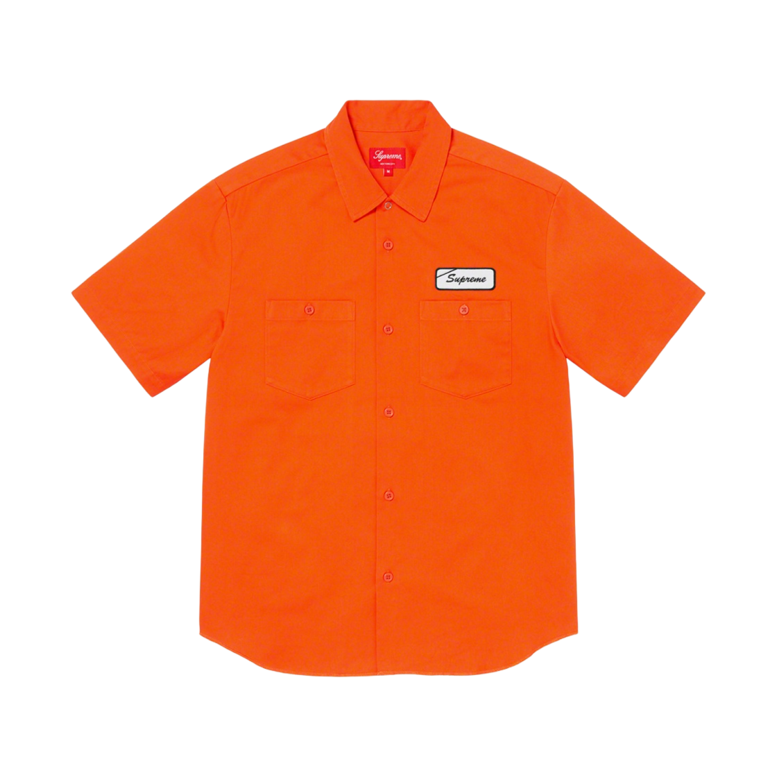 슈프림 도그 숏슬리브 워크 셔츠 오렌지 - 21SS(Supreme Dog S/S Work Shirt Orange - 21SS) - 1