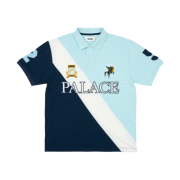 Palace Geezer Polo Navy Blue - 25SS