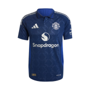 Adidas Manchester United 2024/25 Away Authentic Jersey Night Indigo - KR Sizing (Non Marking Ver.)