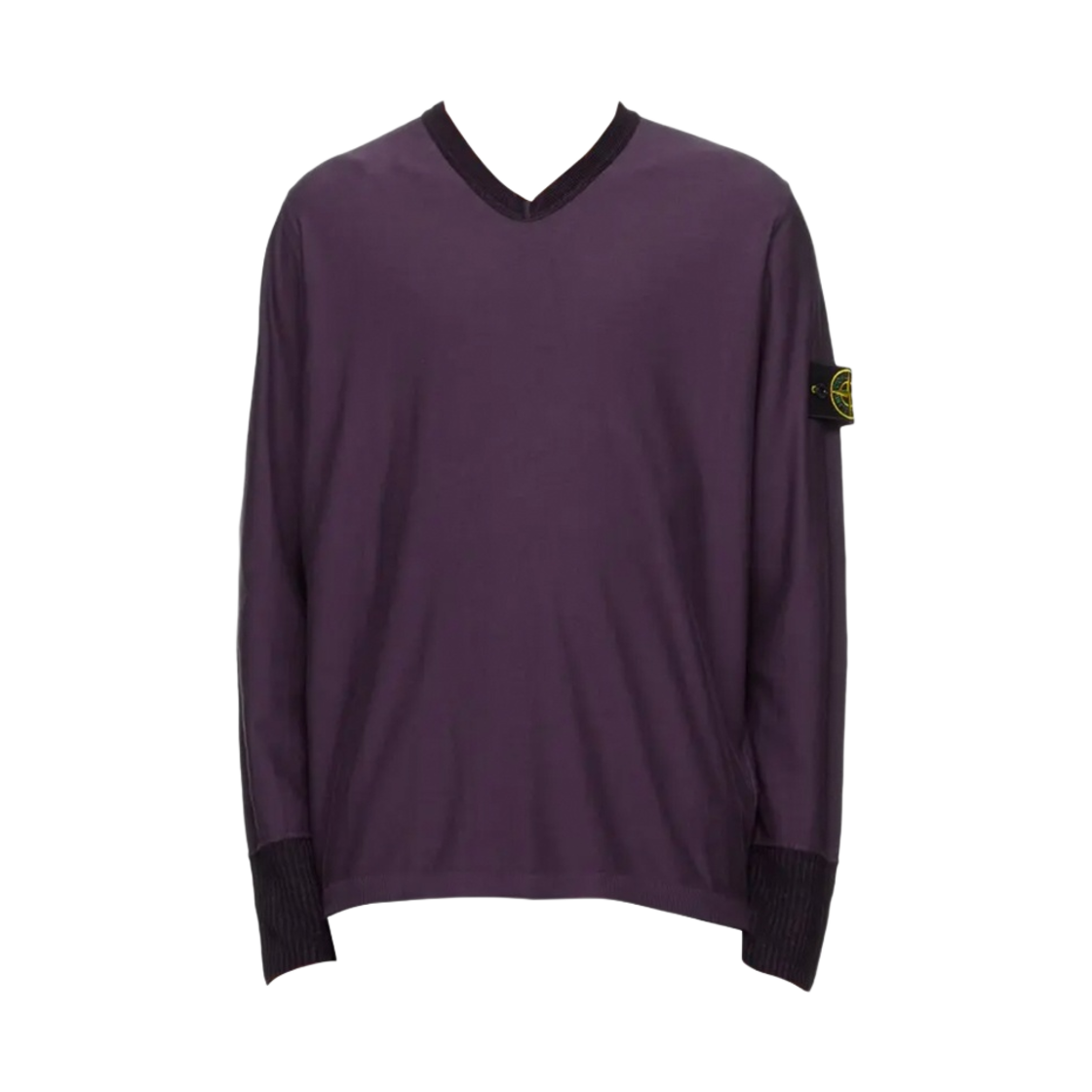 7815531D5-V0026 Stone Island 531D5 V-Neck Sweater Ink Blue - 23SS