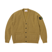 Supreme x Stone Island Boucle Cardigan Olive - 23FW