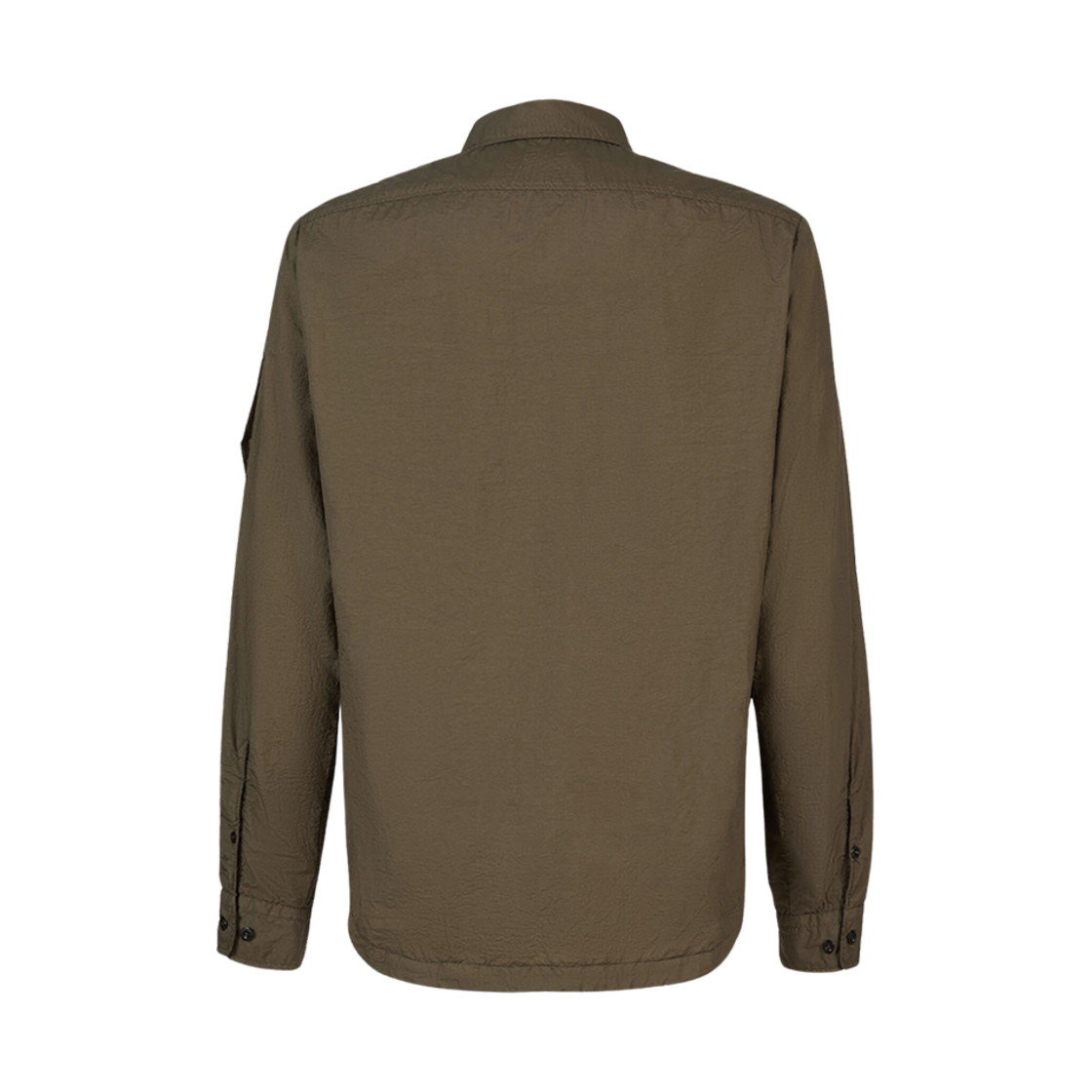 C.P. 컴퍼니 테일론 L 버튼 셔츠 버터넛 브라운 - 23FW(C.P. Company Taylon L Buttoned Shirt Butternut Brown - 23FW) - 3