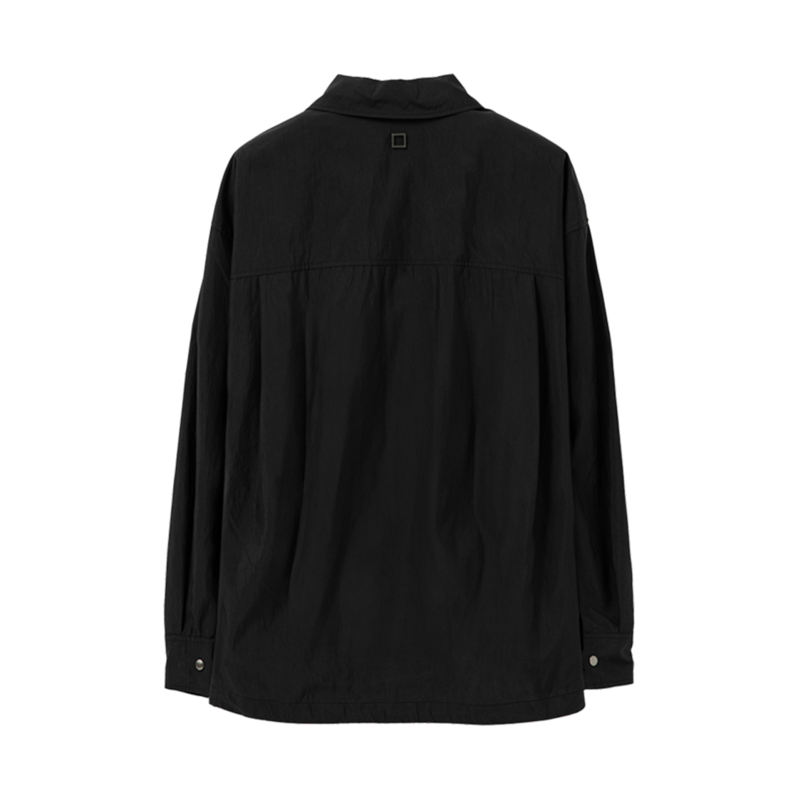 우영미 집업 셔츠 블랙 - 25SS(Wooyoungmi Zipup Shirt Black - 25SS) - 2
