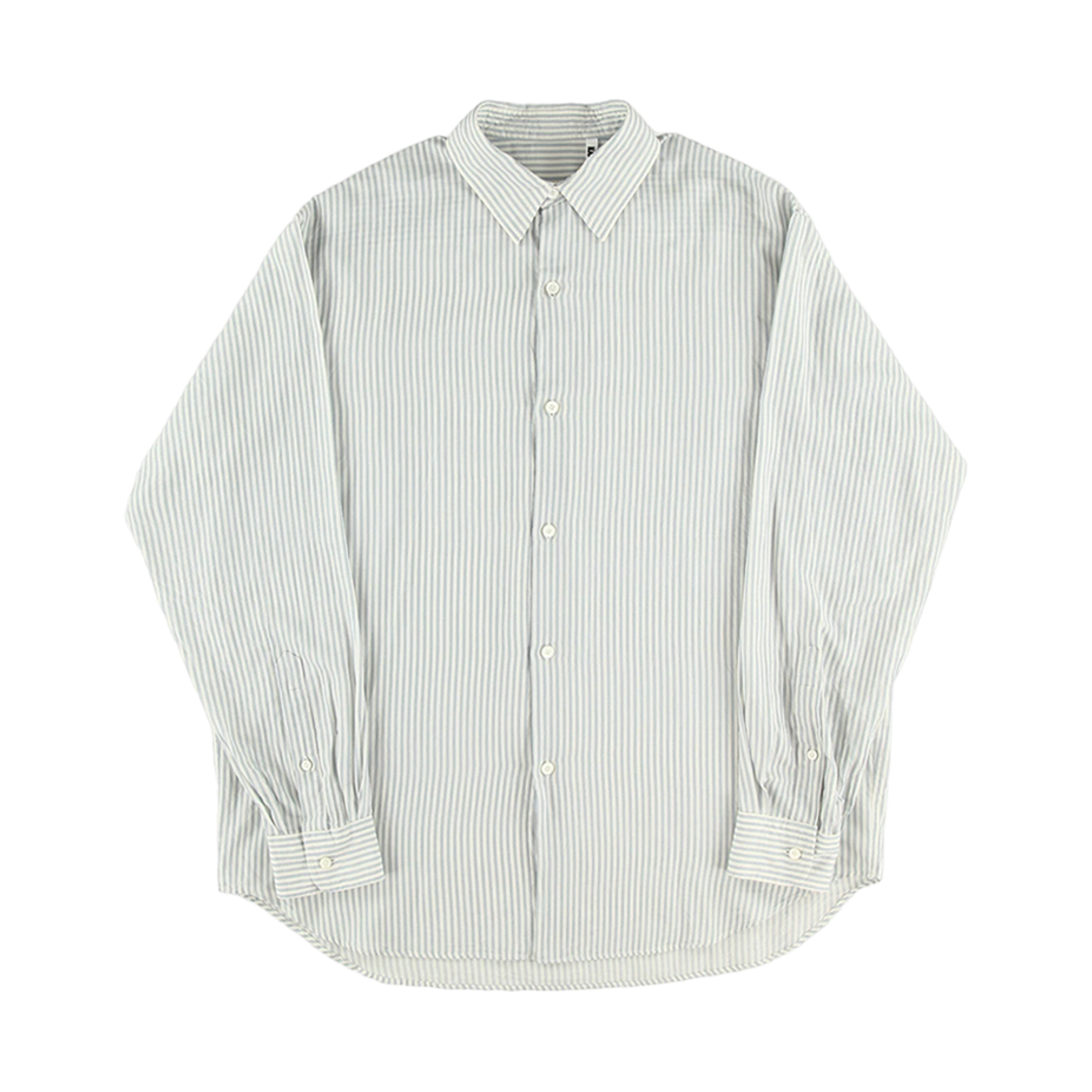 캡틴 선샤인 플레인 셔츠 블루 스트라이프(Kaptain Sunshine Plain Shirt Blue Stripe)