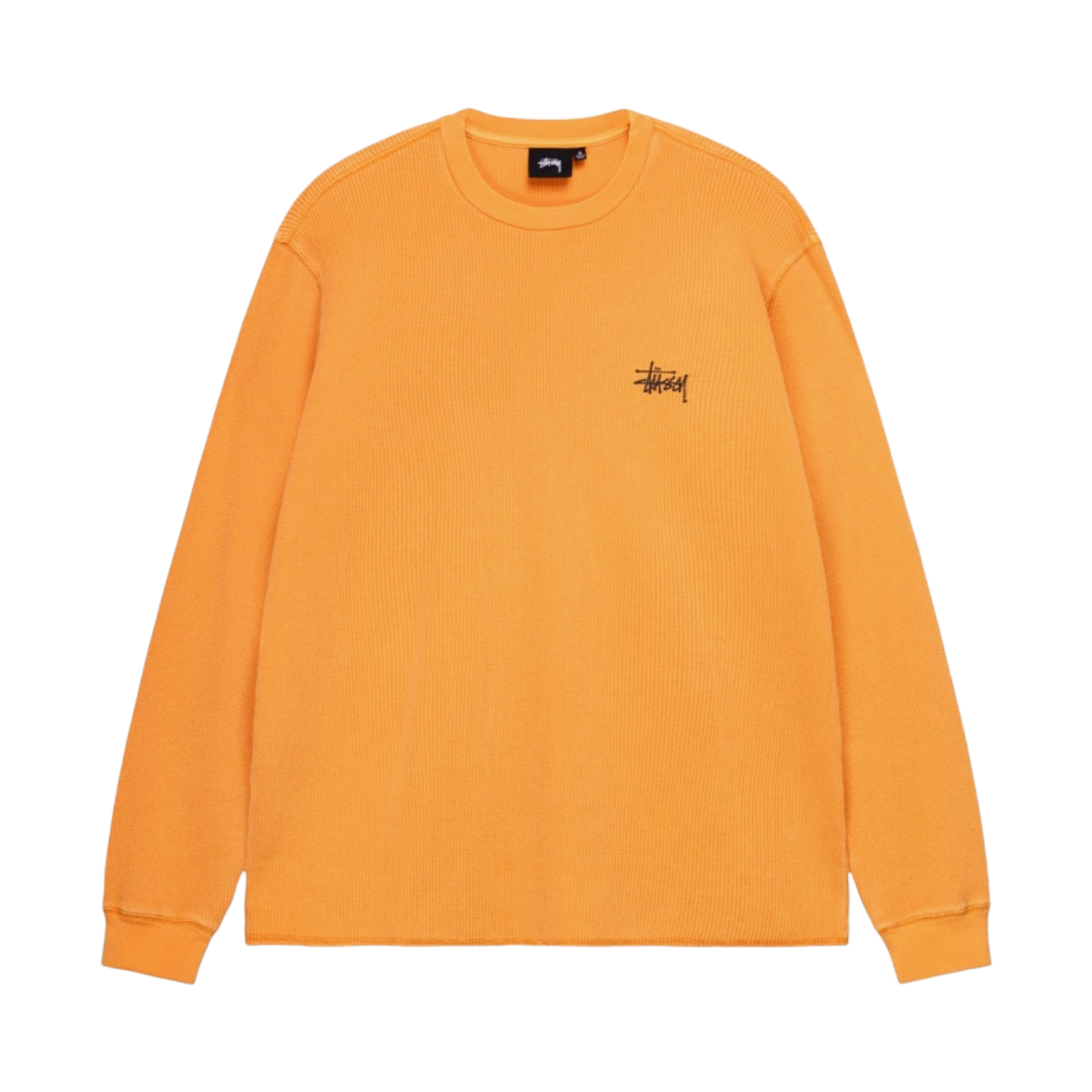 스투시 베이직 스탁 써멀 롱슬리브 티셔츠 애프리콧(Stussy Basic Stock Thermal LS T-Shirt Apricot) - 2