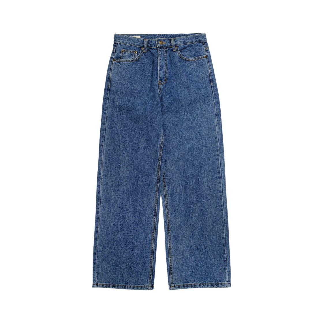 플랫웨이브 올라스 와이드 데님팬츠 미디엄 디고(Flatwave Olas Wide Denim Pants Medium Indigo)