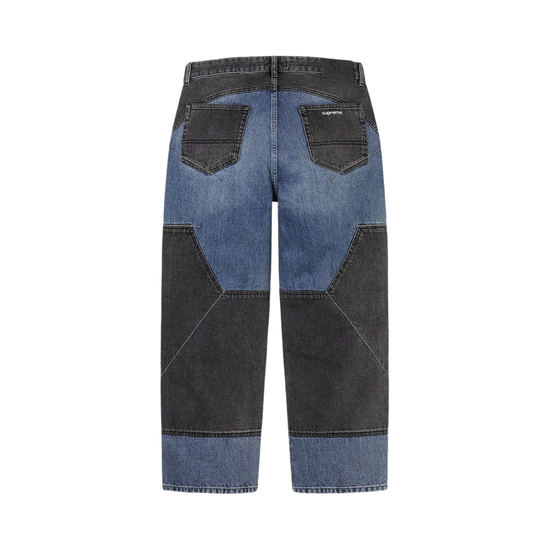 슈프림 투톤 패널드 진 블랙 - 22FW(Supreme 2-Tone Paneled Jean Black - 22FW) - 2